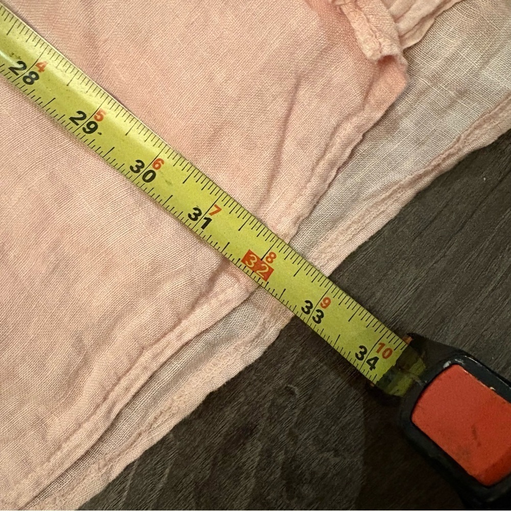 Jillian Harris x Priv Hamptons dress linen pink baby doll dress - Picture 10 of 13